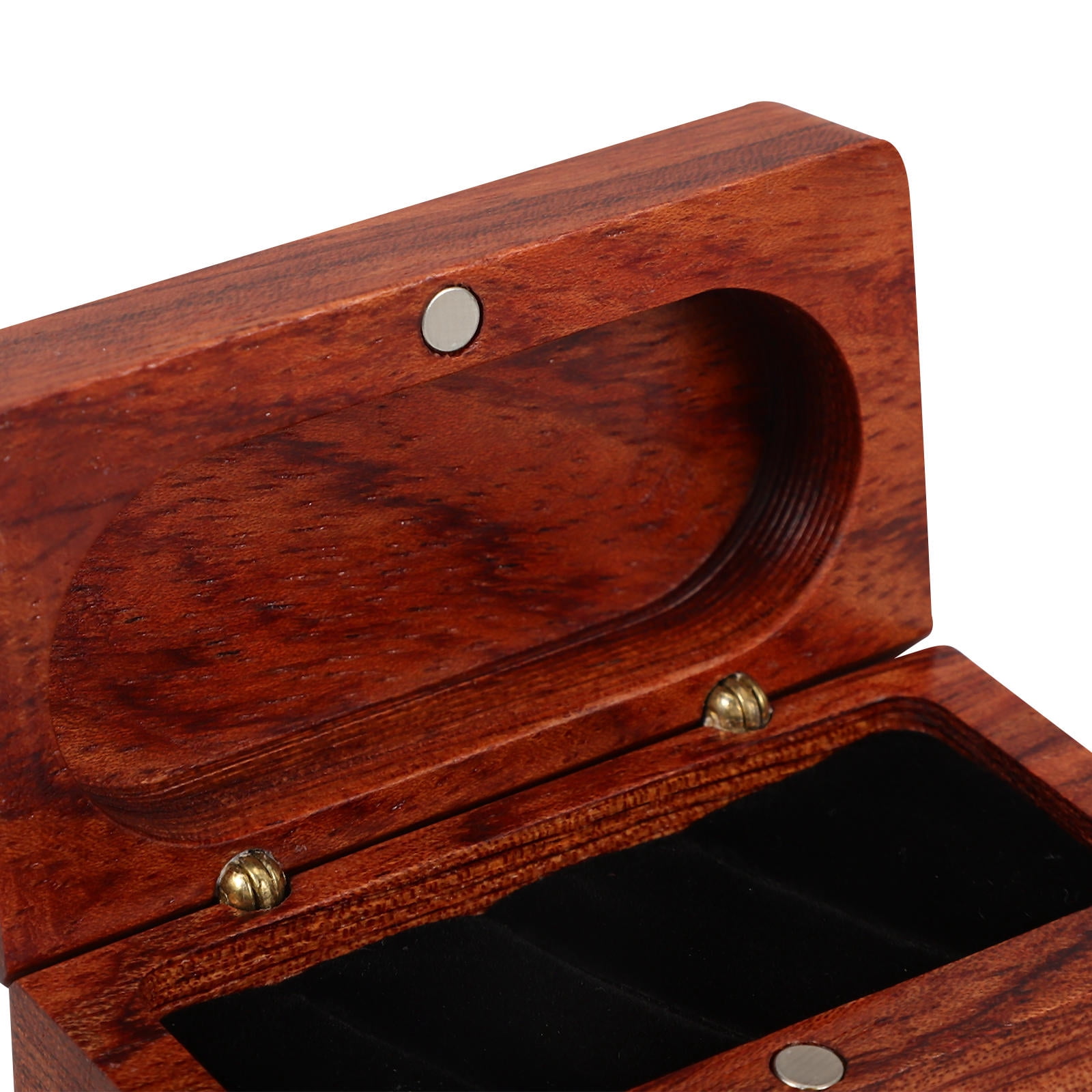ELAYARD 1Set Wood Guitar Pick Holder Storage Box Portable Organizer for Acoustic Electric Guitar Travel