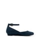 thumbnail image 2 of Zapatos planos para mujer DREAM PAIRS REVONA en gamuza azul marino talla 9, 2 of 6