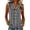 *Black, variant on Women's Gingham Sleeveless Peter Pan Collar Blouse, Ladies' Button Down Slim Fit Tank Top, Checkered Summer Work Shirt For Women,Red,S-3XL