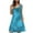 Multicolor 02, variant on DeHolifer Womens Dresses U-Neck Sleeveless Floral Printed Casual Loose Dreses Laides Sleepwear Nightshirt Multicolor XL