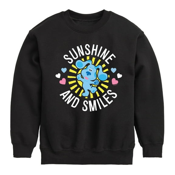 Blue Clues & You! - Daddy Is My Sunshine - Toddler And Youth Crewneck Fleece Sweatshirt