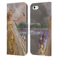 thumbnail image 1 of Head Case Designs Officially Licensed Nene Thomas Deep Forest Gold Angel Fairy with Bird Leather Book Wallet Case Compatible with Apple iPhone 5 / 5s / iPhone SE 2016, 1 of 6