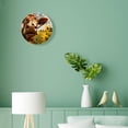 thumbnail image 4 of 14 Inch Wall Clock Battery Operated Silent Clock Decorative for Office, Kitchen, Outdoor, Living Room，Cow with Sunflower Animal Picture, 4 of 4