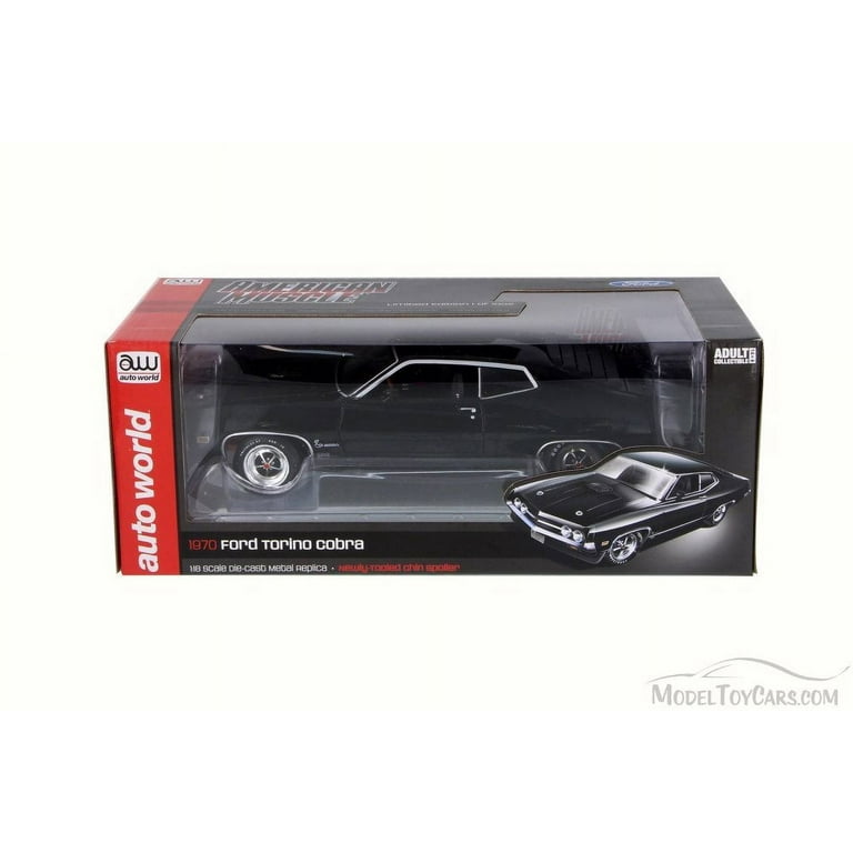1970 Ford Torino Cobra Jet 429 Raven Black Limited Edition to