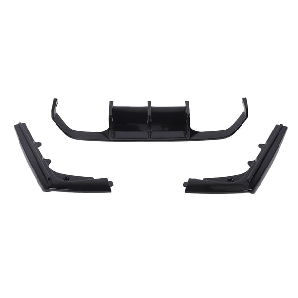 Difusor De Labio Del Parachoques Trasero, Kit De Carrocería Del Del Labio Del Parachoques Trasero Protector Negro Brillante De Aspecto Deportivo Para F80 M3 F82 M4 F83