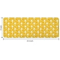 thumbnail image 7 of Yellow Lemon Fruit Shapes Orange Pattern Kitchen Rug Mat,Kitchen Runner Rugs Non Skid Washable,Decorative Kitchen Floor Mats for Kitchen,Sink,Laundry,17"x47.2", 7 of 7