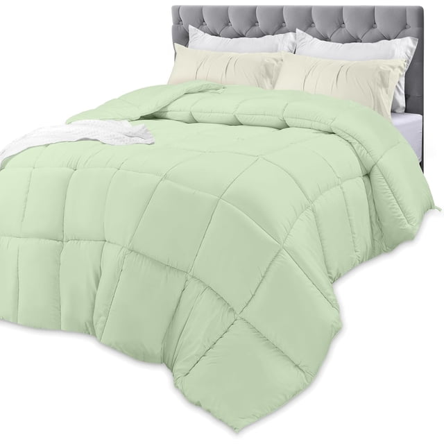 Comforters Queen Size All Season Duvet Insert Down Alternative Box Stitched Bed Comforter with Corner Tabs Machine Washable ()