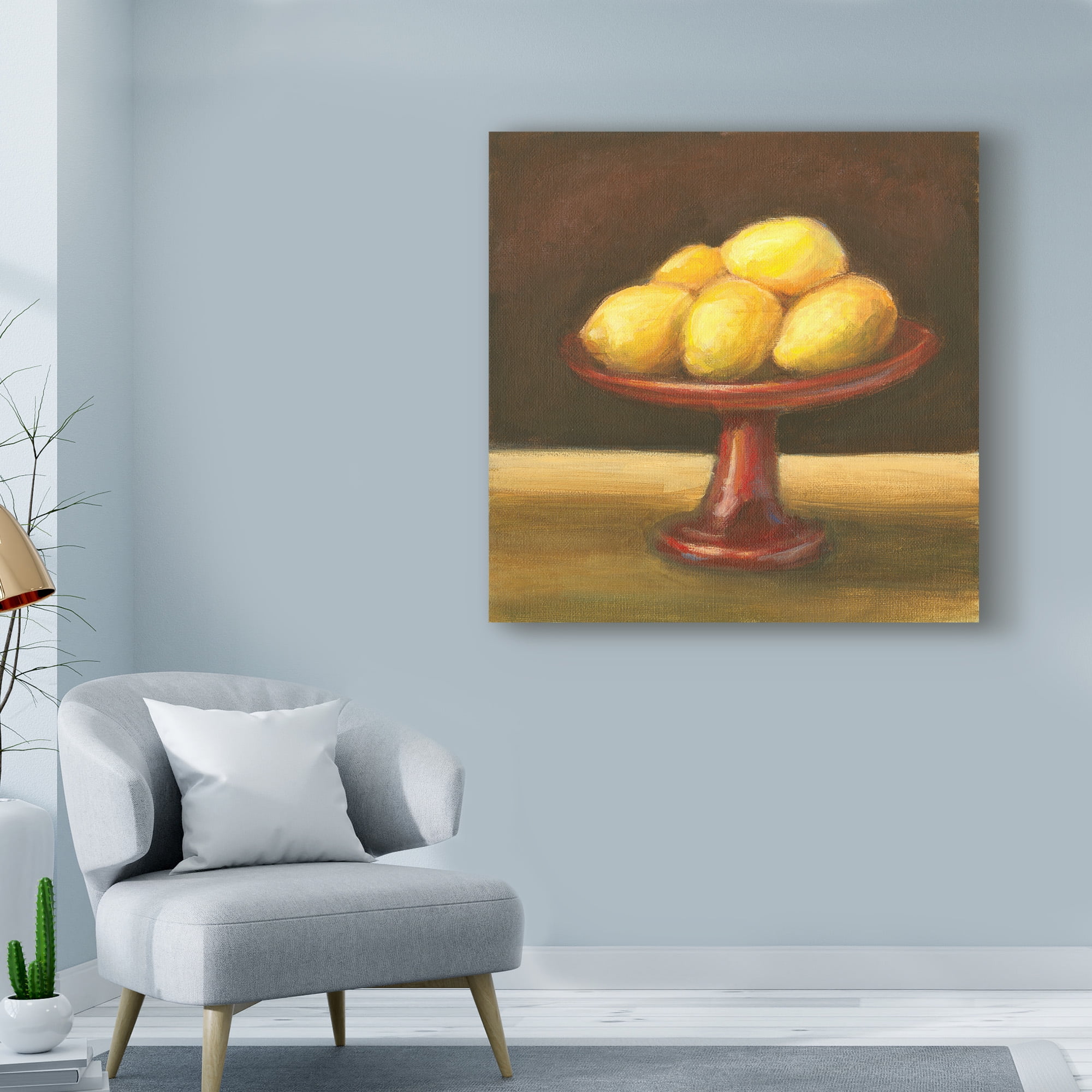 Trademark Fine Art 'Rustic Fruit Bowl III' Canvas Art by Ethan Harper