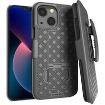 Rome Tech for Apple iPhone 13 Mini 5.4" (2021) Shell Holster Combo Case - Black