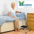 thumbnail image 6 of Bundaloo Support Step Stool | Best Foot Stool for Hospital Bed, Kitchen Shelving, & Bath Tub | Non-Slip Rubber Handle, Platform, & Feet for Extra Safety | For Adults & Kids in Home or Medical Setting, 6 of 6