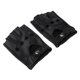 thumbnail image 4 of Guantes Cortos de Piel Sintética para Hombre Sunnimix Guantes cortos sin dedos Botón negro, 4 of 8