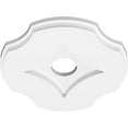 thumbnail image 2 of 10"OD x 2"ID x 3 1/2"C x 1"P Percival Architectural Grade PVC Contemporary Ceiling Medallion, 2 of 11
