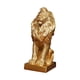 thumbnail image 1 of Estatua de león de resina, centro de mesa, escultura de león moderna, coleccionable, tallada a mano Asiento, 1 of 9