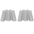 thumbnail image 2 of Baguettes Bakery Tray,2pcs Baguette Pans Professional Perforated French Bread Pan French Bread Pan Exceptional Reliability, 2 of 8