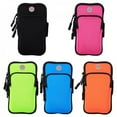 thumbnail image 6 of Suitable for Running Armband iPhone 15 14 13 12 11 Pro Max XS XR X 8 7 6 Plus SE Phone Holder Bag Key Bag, Armband Sleeve for Sports Fitness Hiking 6.5in, 6 of 6