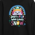thumbnail image 3 of Paw Patrol - Just A Pup Who Loves Snow - Toddler And Youth Long Sleeve Graphic T-Shirt, 3 of 6