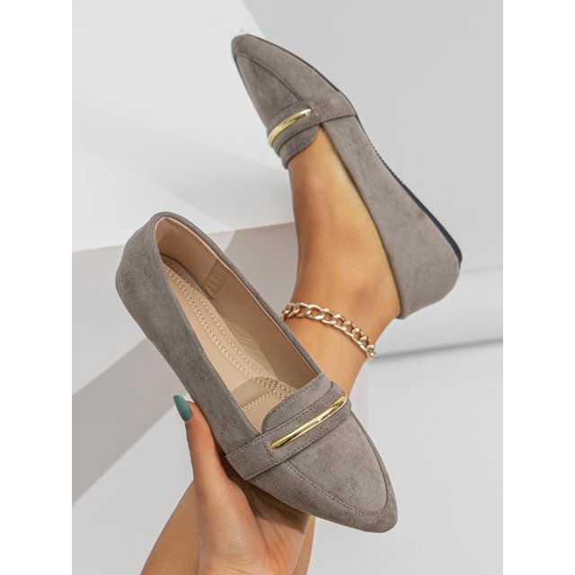Women's Pointed Toe Ballet Flats, Lightweight, Comfortable, Suitable For Daily Wear