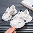thumbnail image 5 of enyan Girls Sneaker Athletic Slip On Sneakers Comfortable Bungee Girls Athletic Shoes (Toddler/Little Kid/Big Kid) Black,2.5, 5 of 7