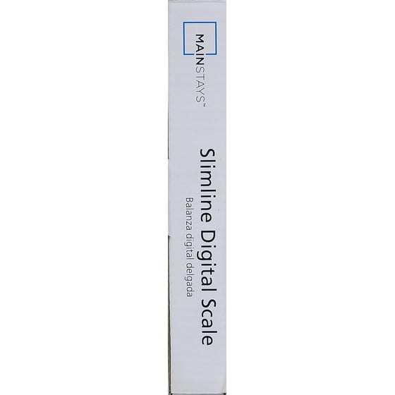 Mainstays Slim Digital Kitchen Scale Com
