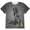 thumbnail image 1 of English Cocker Spaniel Live Forever All Over Youth T Shirt Multi YXL, 1 of 2