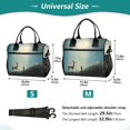 thumbnail image 2 of Deers and Moon Person Cooler Bag Lunch Bag Soft Cooler Cooling Tote Insulated Lunch Box for Adult Men Women, 2 of 6