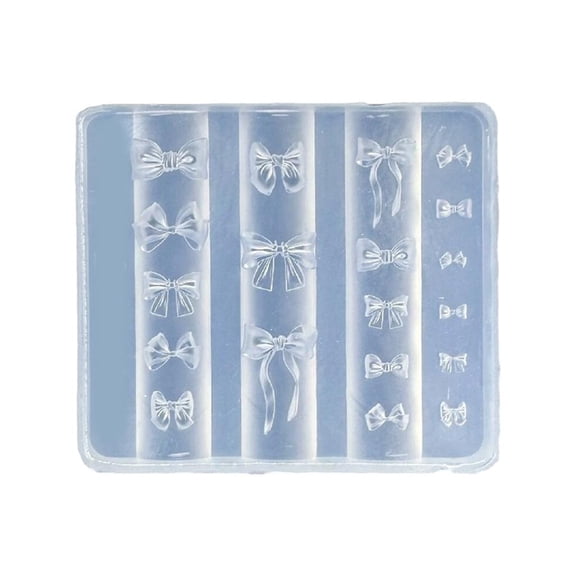 Giaone 3D Nail Art Moulds Delicate Shape Nail Art Template Moulds Silicone Texture