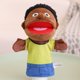 thumbnail image 3 of Marioneta de mano de felpa para niños, muñeco de peluche de 30cm, para mamá, papá, hermana, hermano, familia, 3 of 5