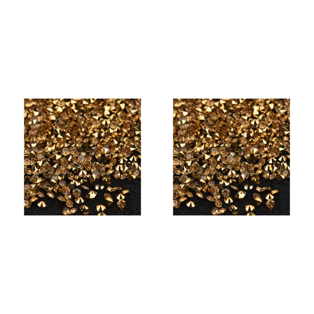 Sonducket 1000 piezas de diamantes de imitación de fijación en caliente, cristales redondos en punta, piedras Strass, dijes para decoración de uñas, Type1 NO1 Sonducket CBP452064