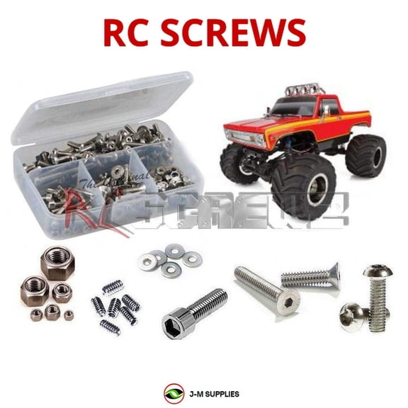 RCScrewZ Stainless Screw Kit asc134 for Associated MT12 Monster Truck #40007 RC Car | SET