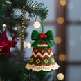 thumbnail image 4 of DIY Crochet Christmas Bell Ornament Kit - Complete Beginner Craft Kit with Yarn & Instructions, Hand-Knitted Holiday Decor for Personalized Tree Bells, Stocking Stuffers, 4 of 4