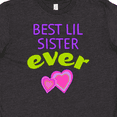 thumbnail image 4 of Inktastic Best Lil Sister Ever Youth T-Shirt, 4 of 5