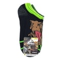 thumbnail image 2 of Jurassic World T Rex Polyester No Show Shock Boy's S, (6 Pack), 2 of 6