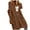 Brown, variant on Mid-Long Trench Coat for Women Hooded Open Front Solid Color Long Sleeve Ribbed Cardigan with Pocket (Small, Gray)