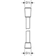 thumbnail image 2 of Hansgrohe Isiflex Handshower Hose Techniflex, 80" in Brushed Nickel, 2 of 2