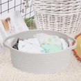 thumbnail image 5 of Decorative empty gift basket storage basket white A, 5 of 5
