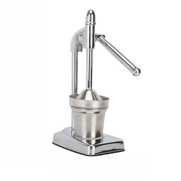 Vaidha Manual Citrus Juicer Press | Stainless Steel Fruit Squeezer for Lemons Oranges | Handheld Lemon Press with Pulp Filter | Easy Clean Home Kitchen Juice Extractor
