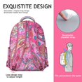 thumbnail image 5 of Abstract Paisley Pattern Backpack – Ideal Paisley Gift for Students, Durable Bookbag for High School, Ergonomic Laptop Backpack for All-Day Wear, 5 of 6