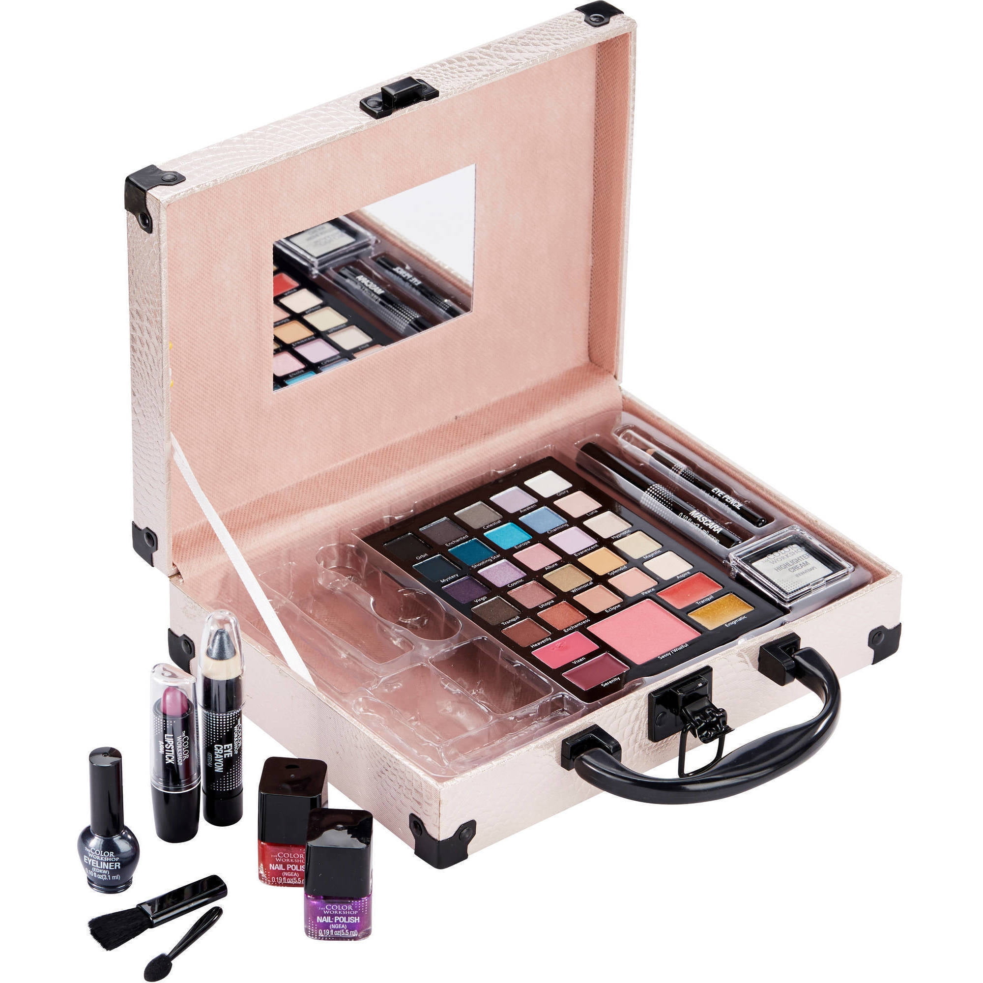 The Color Beautiful You Pink Makeup Case Collection Variety