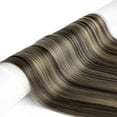 thumbnail image 6 of Qlenkay Clip in Hair Extensions Synthetic Hair 7 pcs Double Weft Long Wavy Straight Hair Extension for Women, 6 of 8