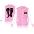 thumbnail image 3 of Nueva chaqueta de béisbol estampada de The Walking Dead para mujer y hombre, jersey de manga larga a la moda, ropa deportiva con personalidad Y2K, 3 of 5