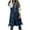 Quilted Jackets-Navy, variant on Gamivast Long Quilted Vest Women Lightweight Hooded Zip up Sleeveless Jackets with Zipper Pockets Winter Warm Solid Trendy Coats Oversized Outerwear