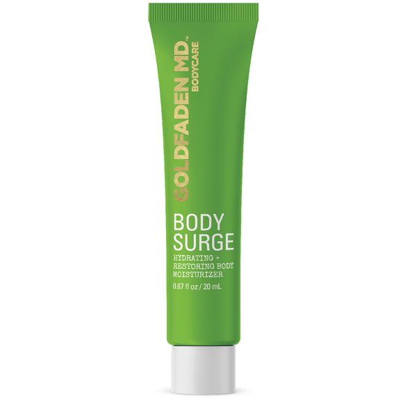 GOLDFADEN MD Body Surge Moisturizer - Loción corporal nutritiva y firme para un brillo radiante y juvenil, humectante corporal para piel suave, a base de plantas y sin crueldad