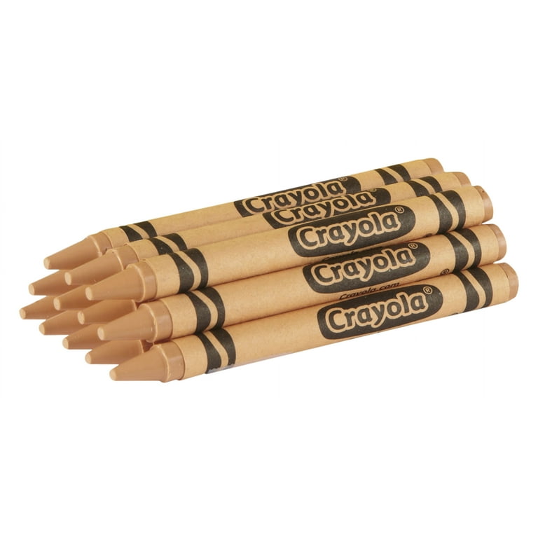Bulk Crayons, Peach, 12/Box Bulk Crayons, Peach, 12/Box