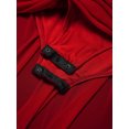 thumbnail image 6 of YiZYiF Girls Solid Color Lyrical Dance Costume Sleeveless Shiny Rhinestone Mesh Modern Dancing Dress Diamond Burgundy 10, 6 of 7