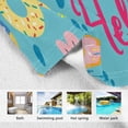 thumbnail image 3 of Kid Hooded Beach Towel Bath Poncho Towels Soft Absorbent Quick Dry for Boy Girl Hello Lion Face S, 3 of 7