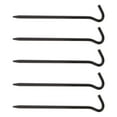 thumbnail image 5 of QccHieUs 5 Pieces 18cm Long Aluminum Tent Pegs - Garden Stakes -Heavy Duty - Rust Free Black 2, 5 of 9