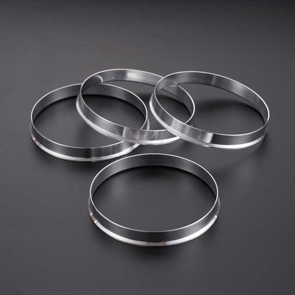 4 Pieces Car Wheel Hub Center Ring Modified Upgrading Portable Detachable Automotive Modified Repairing Rings Reducer Accessories 73.1-60.1