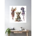 thumbnail image 2 of Faerie Fairycore Fae Court Poster Wall Art, Modern Wall Decor For Living Room Bedroom, 8x12 UNFRAMED, 2 of 3