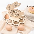 thumbnail image 2 of Soporte De Madera Para Huevos De Pascua, Estantes Para Huevos De Conejito Sin Terminar, Estante Para Decoración Del Hogar, Recuerdo De Fiesta, Fiesta De Primavera Minnieouse HA021386-00, 2 of 7