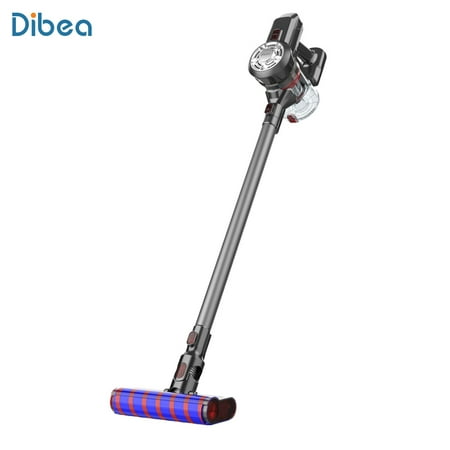 Dibea Cordless Upright Vacuum Cleaner, 2 in 1 Stick and Handheld Car Vacuum with Rechargeable 2200mAh Li-ion Battery and Charging (Best Electric Upright Bass)